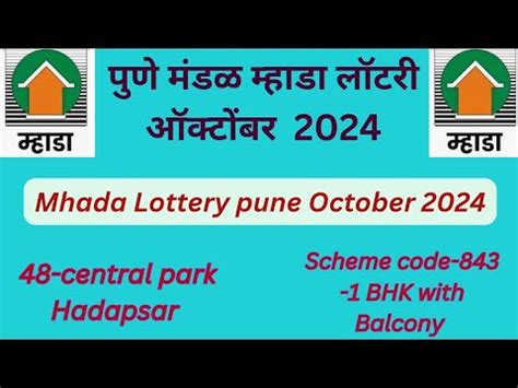 mhada lottery 2019 pune scheme code|Welcome to MHADA Lottery.